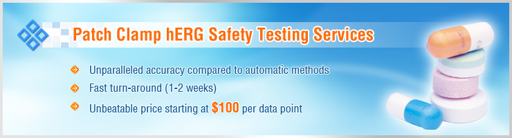Patch Clamp hERG Safety Testing Service Patch Clamp hERG Safety Testing Service