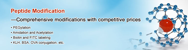 Custom Peptide Modification Services
