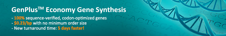 GenPlus™ Economy Gene Synthesis GenPlus™ Economy Gene Synthesis