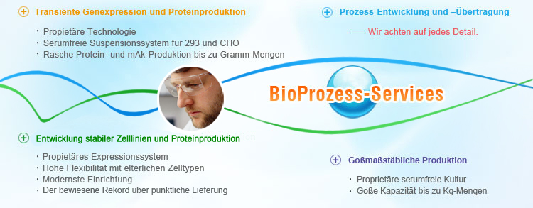 BioProcess Services: Mammalian Expression and Protein Production