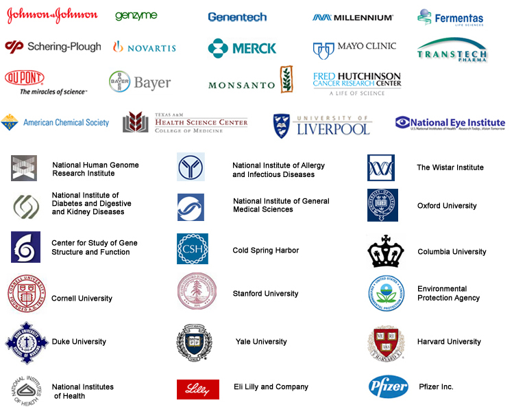 logo of world famous institutes and companies
