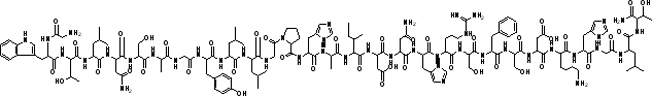 Galanin, rat Structure Galanin, rat Structure