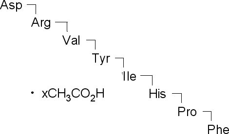 Angiotensin II, human Structure Angiotensin II, human Structure