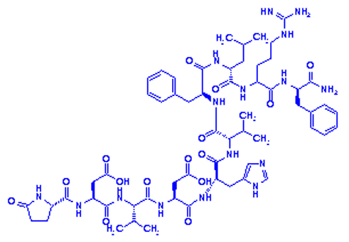 Leucomyosuppressin structure Leucomyosuppressin structure