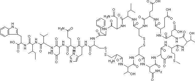 Sarafotoxin 6c Structure