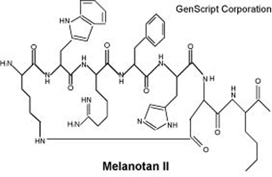 Melanotan II structure Melanotan II structure