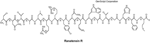 Ranatensin R structure