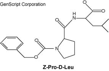 Z-Pro-D-Leu structure