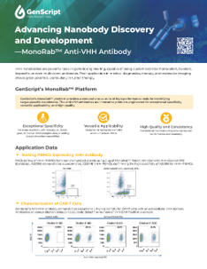 Anti-VHH Antibodies Flyer