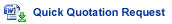 quick quotation request icon