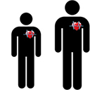 heart disease, height SNP