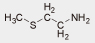 2-(methylthio)ethylamine Structural Formula