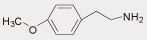 4-methoxyphenethylamine Structural Formula
