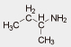 Sec-butylamine Structural Formula