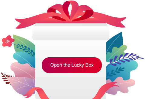 Open the lucky box image