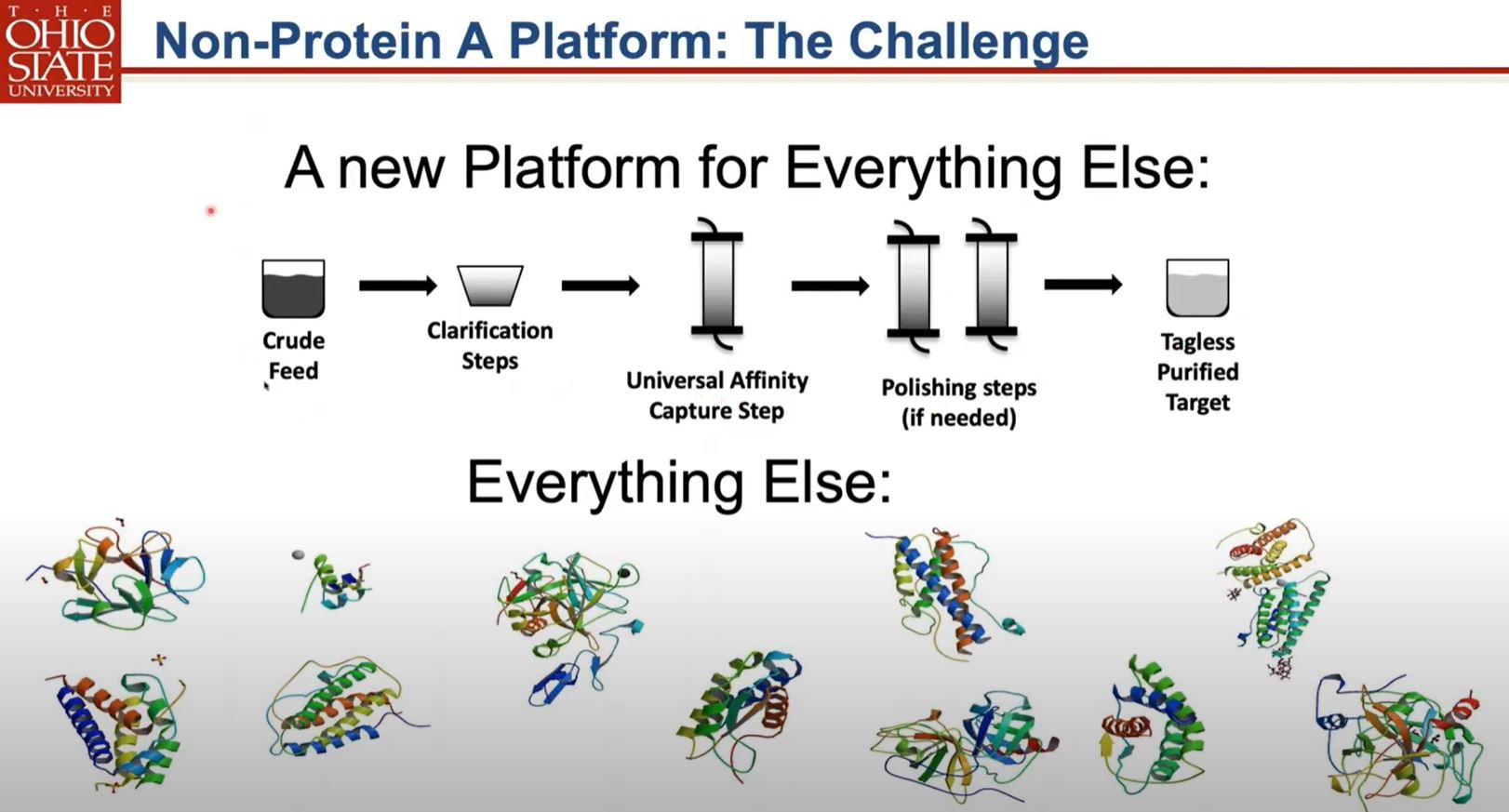 A general capture and purification platform for tagless proteins based