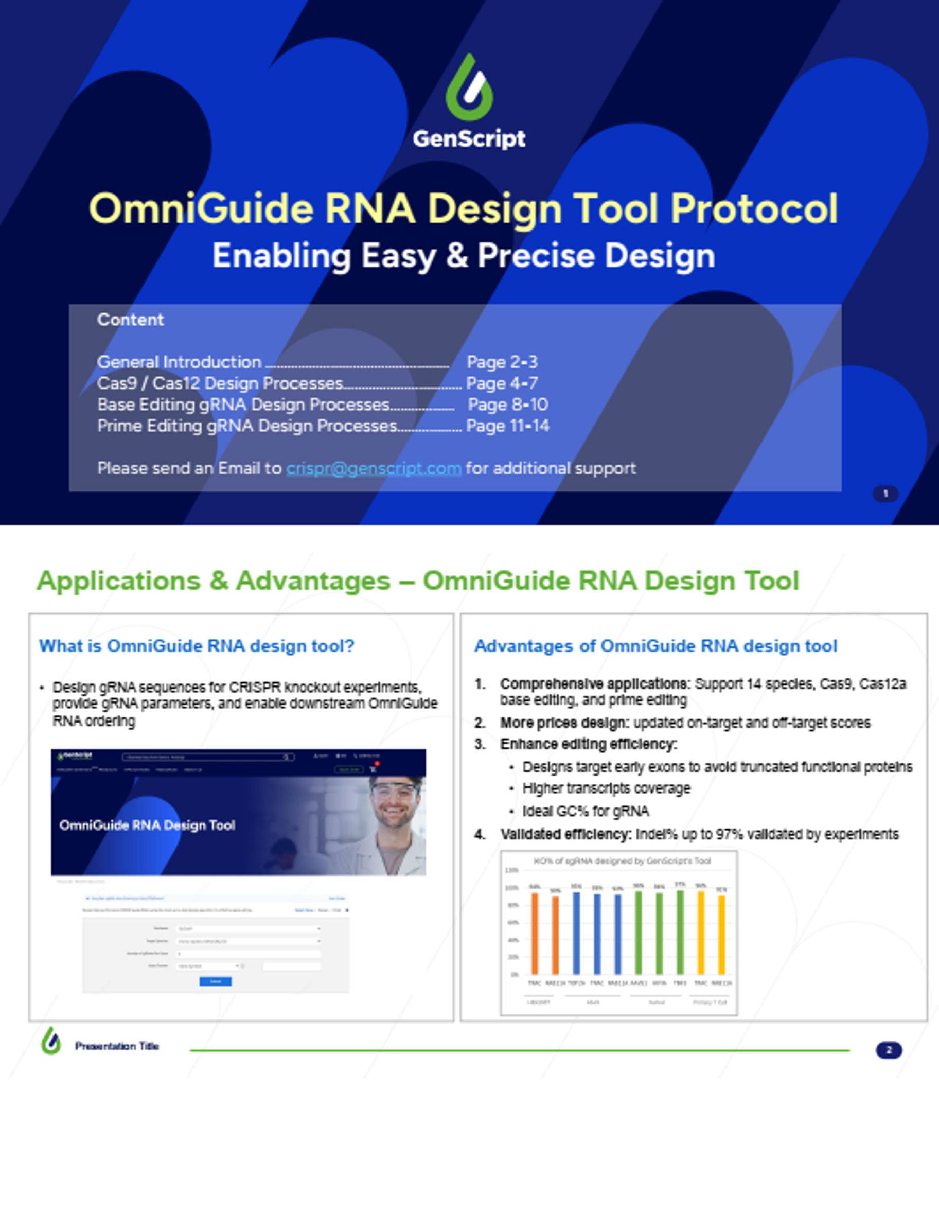 User Guide for OmniGuide RNA Design Tool