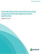 Assembly_of_precise_mutant_libraries_using_arrayed_synthesized_oligos_for_protein_optimization