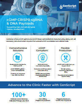 Flyer_CRISPR_cGMP CRISPR Oligo