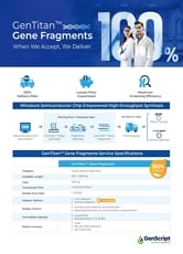 GenTitan™ Gene Fragments Flyer