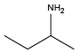 Sec-butylamine Structural Formula